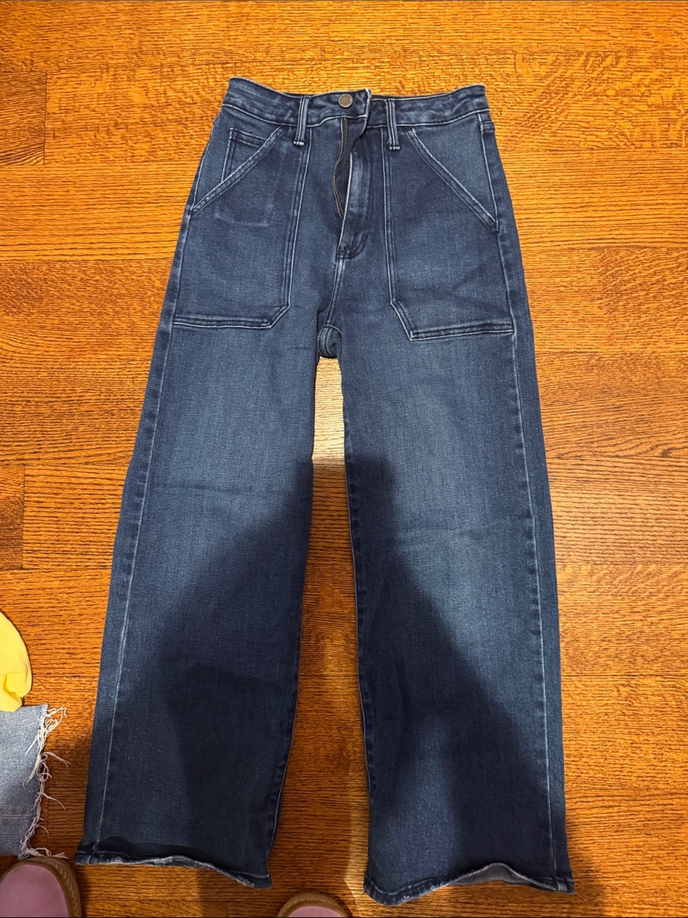 JUST BLACK DENIM wide leg jeans